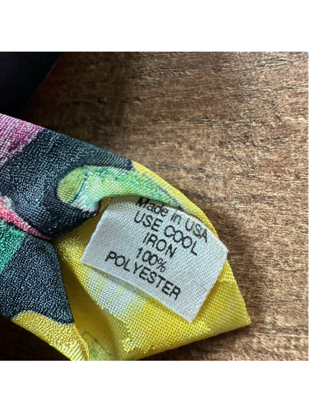 Vintage Flavor Wear Men’s Neckties Set of 2 Food Vegetable Pasta Print USA Made